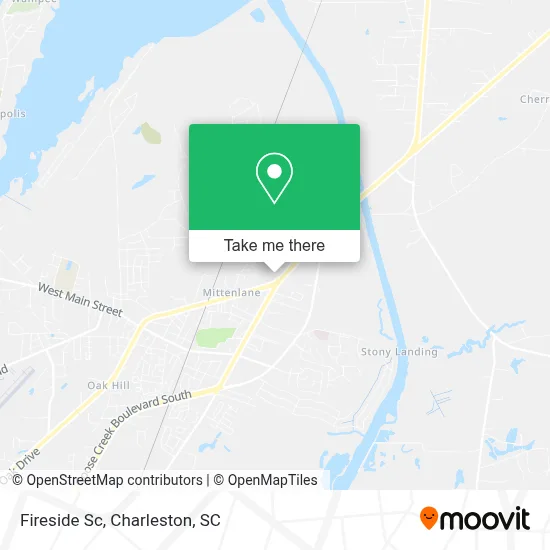 Fireside Sc map