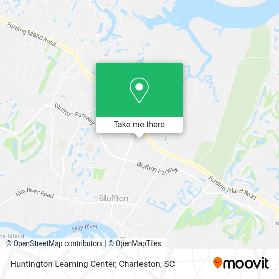 Huntington Learning Center map