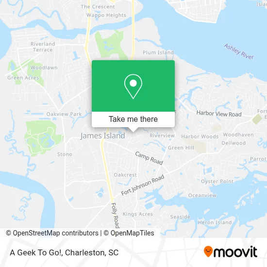 A Geek To Go! map