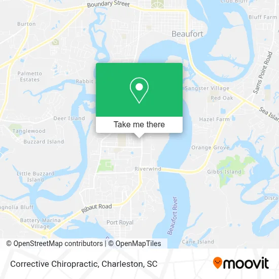 Corrective Chiropractic map