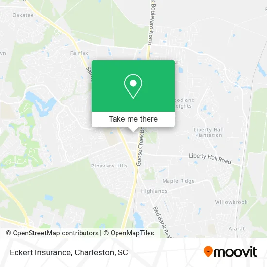 Eckert Insurance map