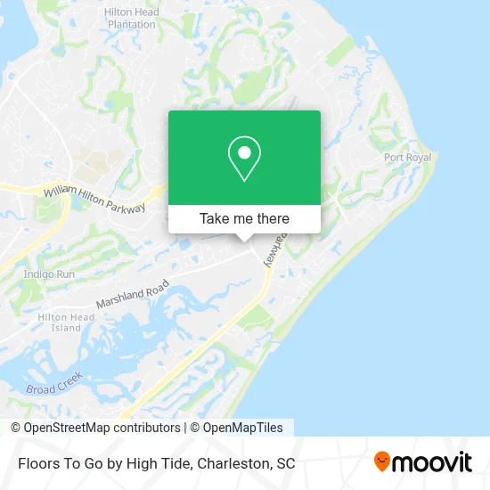 Floors To Go by High Tide map
