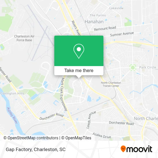 Gap Factory map