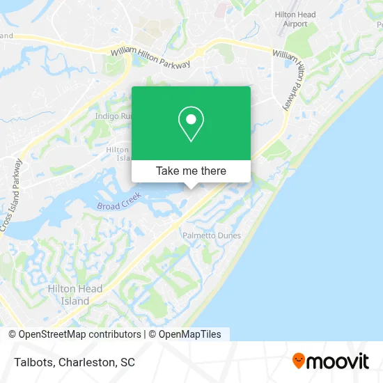 Talbots map