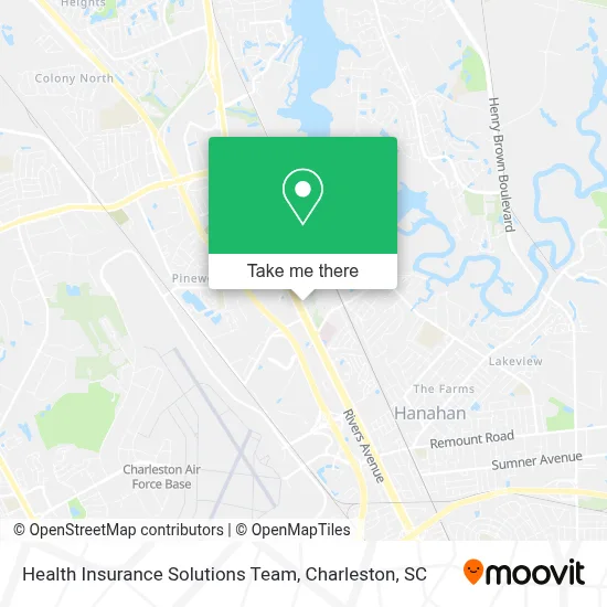 Health Insurance Solutions Team map