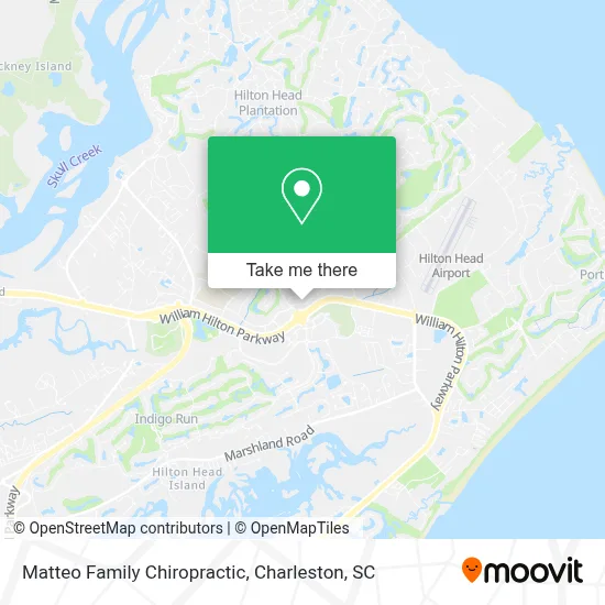 Matteo Family Chiropractic map