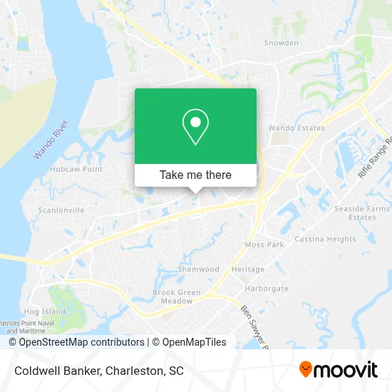 Coldwell Banker map