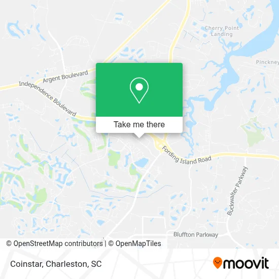 Coinstar map