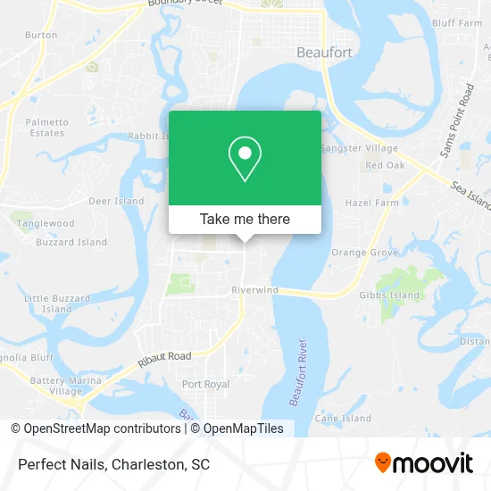 Perfect Nails map