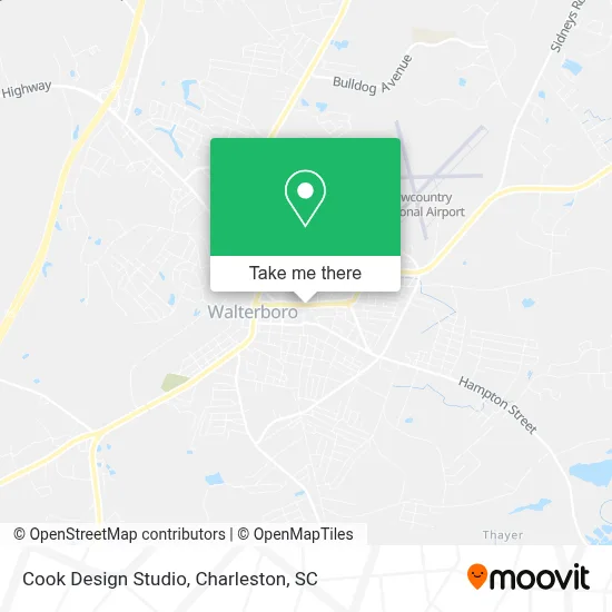 Cook Design Studio map