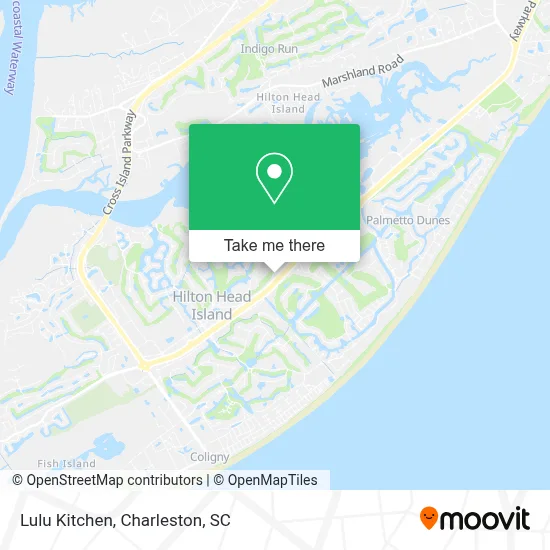 Lulu Kitchen map