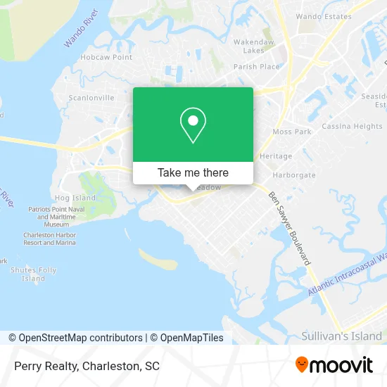 Perry Realty map