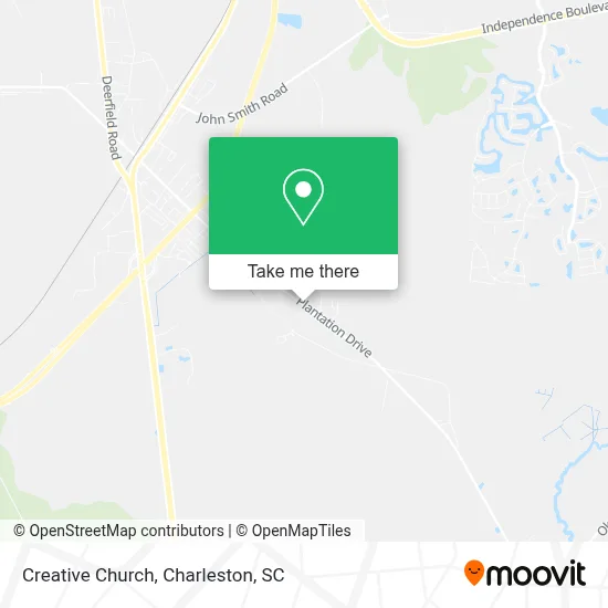 Creative Church map