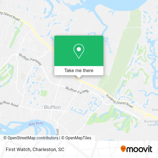 First Watch map