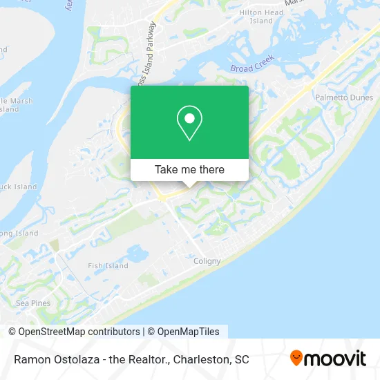 Ramon Ostolaza - the Realtor. map