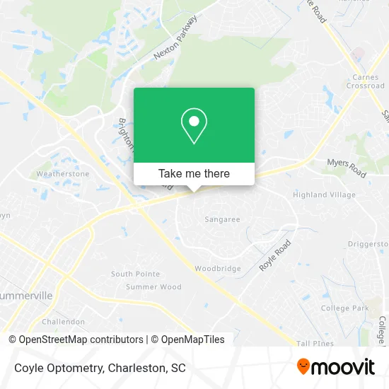 Coyle Optometry map