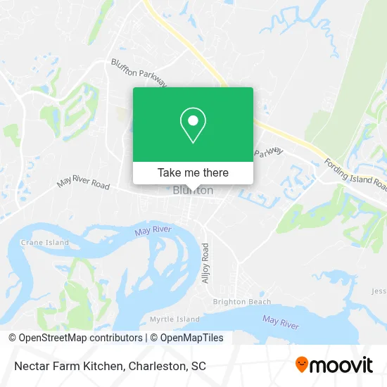 Nectar Farm Kitchen map