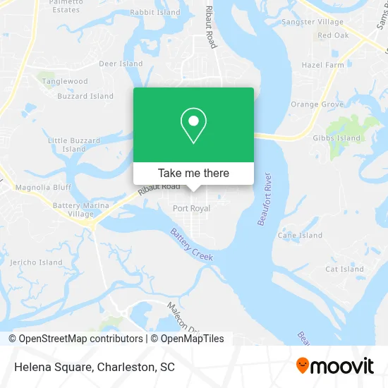 Helena Square map