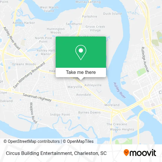 Circus Building Entertainment map