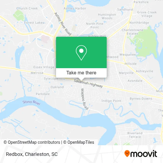 Redbox map