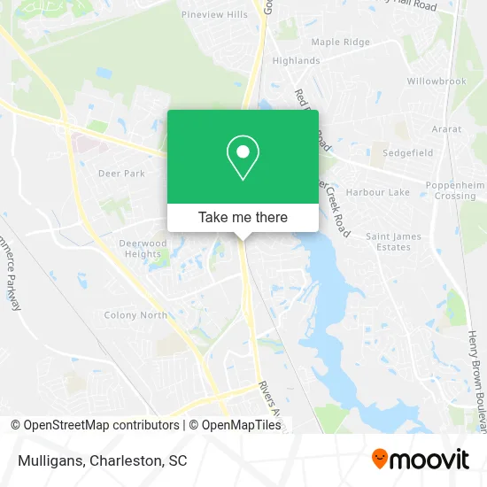 Mulligans map
