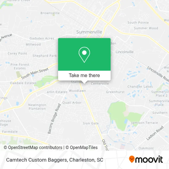 Camtech Custom Baggers map