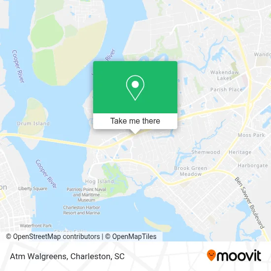 Atm Walgreens map
