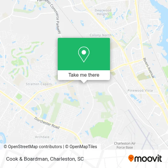 Cook & Boardman map