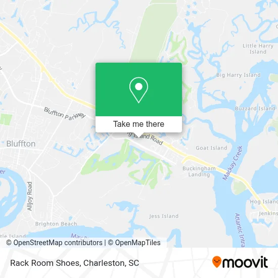 Rack Room Shoes map