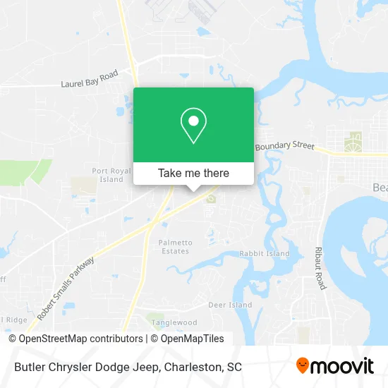 Butler Chrysler Dodge Jeep map