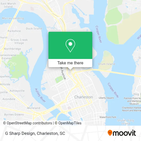 G Sharp Design map