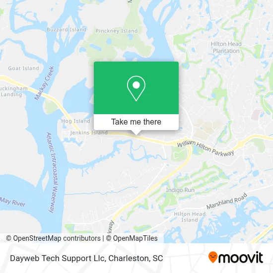 Dayweb Tech Support Llc map