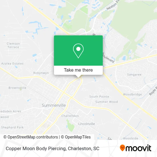 Copper Moon Body Piercing map