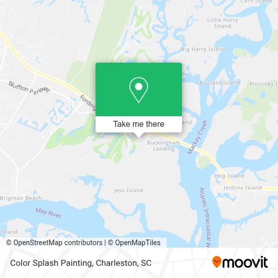 Color Splash Painting map