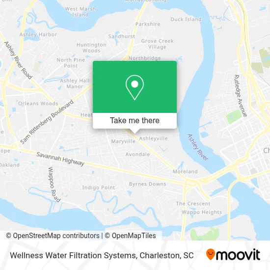 Wellness Water Filtration Systems map