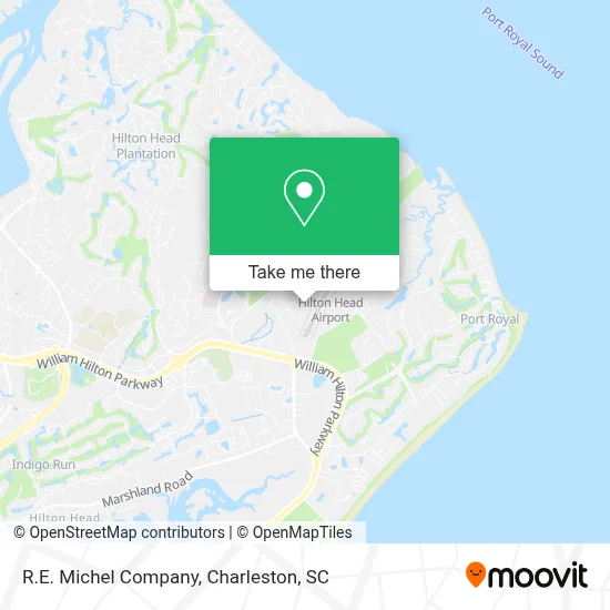 R.E. Michel Company map