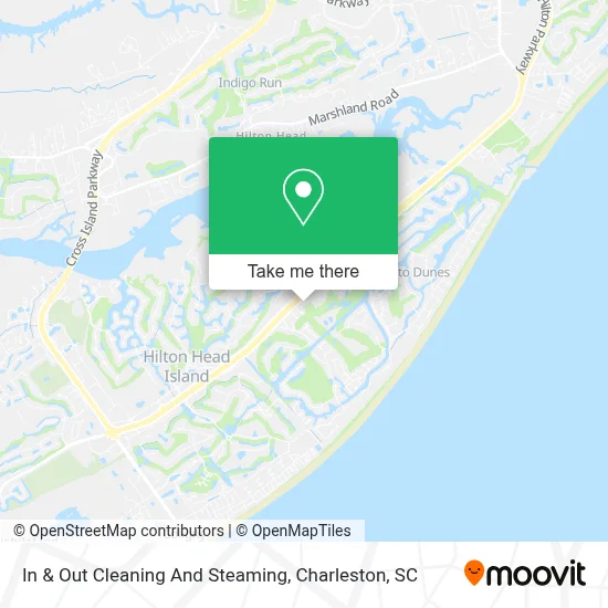 In & Out Cleaning And Steaming map