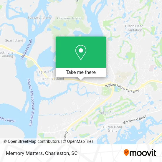 Memory Matters map