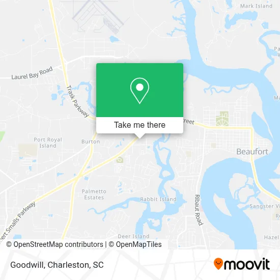 Goodwill map