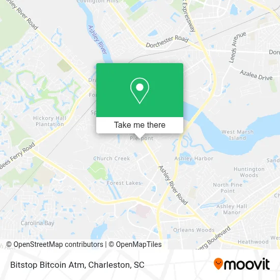 Bitstop Bitcoin Atm map