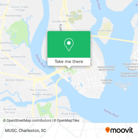 MUSC map