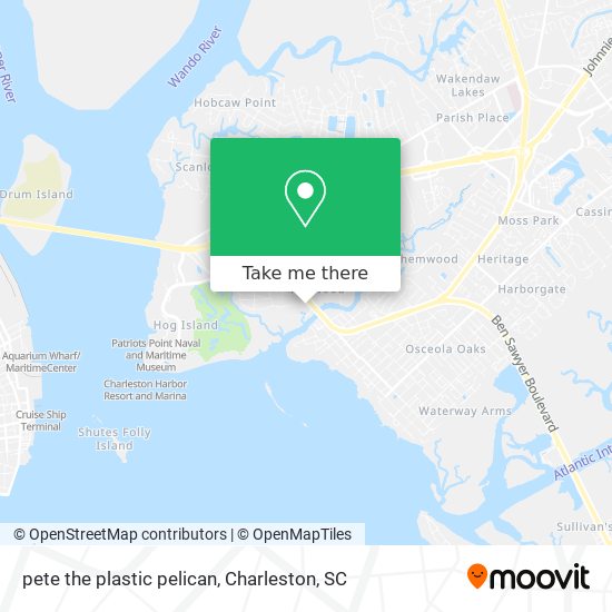 pete the plastic pelican map