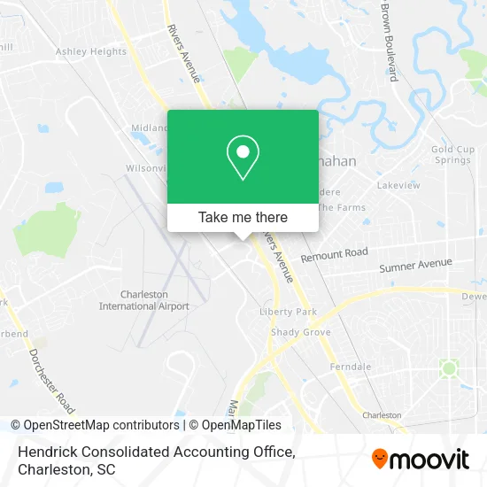 Mapa de Hendrick Consolidated Accounting Office