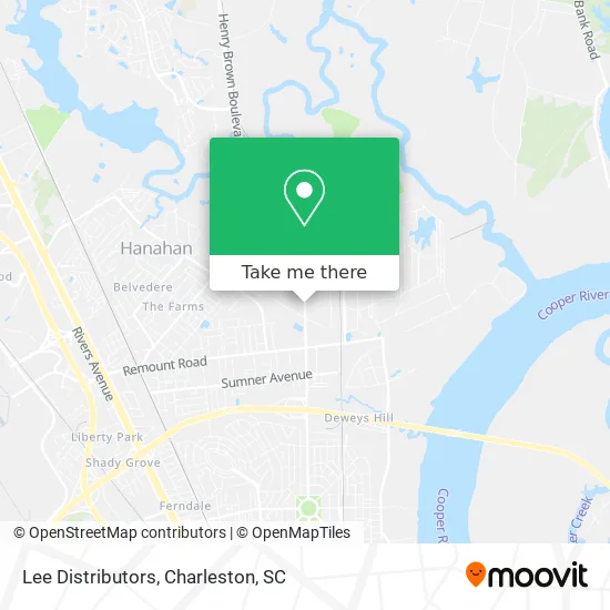 Mapa de Lee Distributors