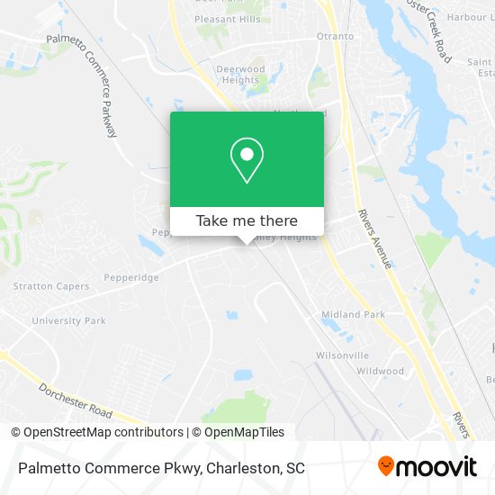 Mapa de Palmetto Commerce Pkwy