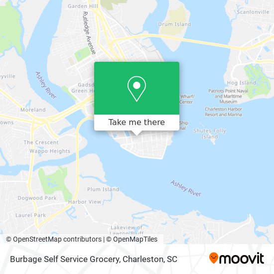Burbage Self Service Grocery map