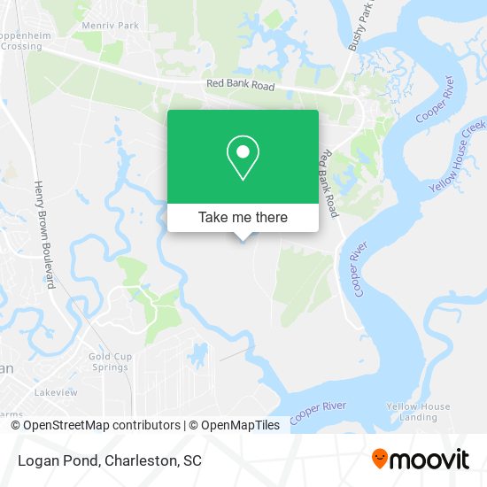 Mapa de Logan Pond