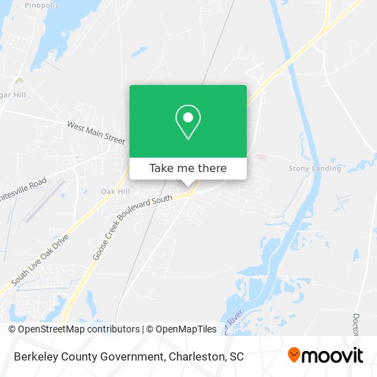 Berkeley County Government map