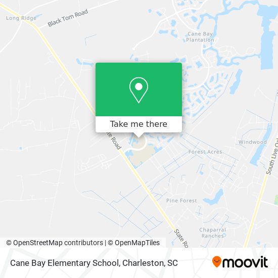 Cane Bay Elementary School map