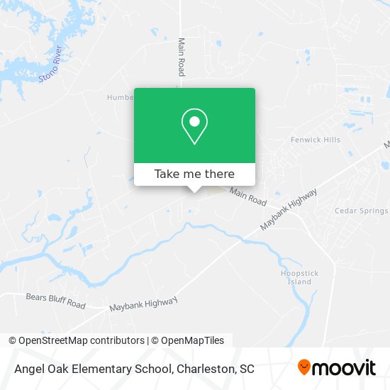 Angel Oak Elementary School map